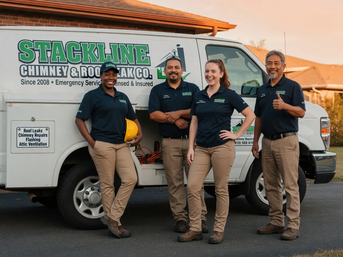 Chimney flashing repair company in Lisle, IL